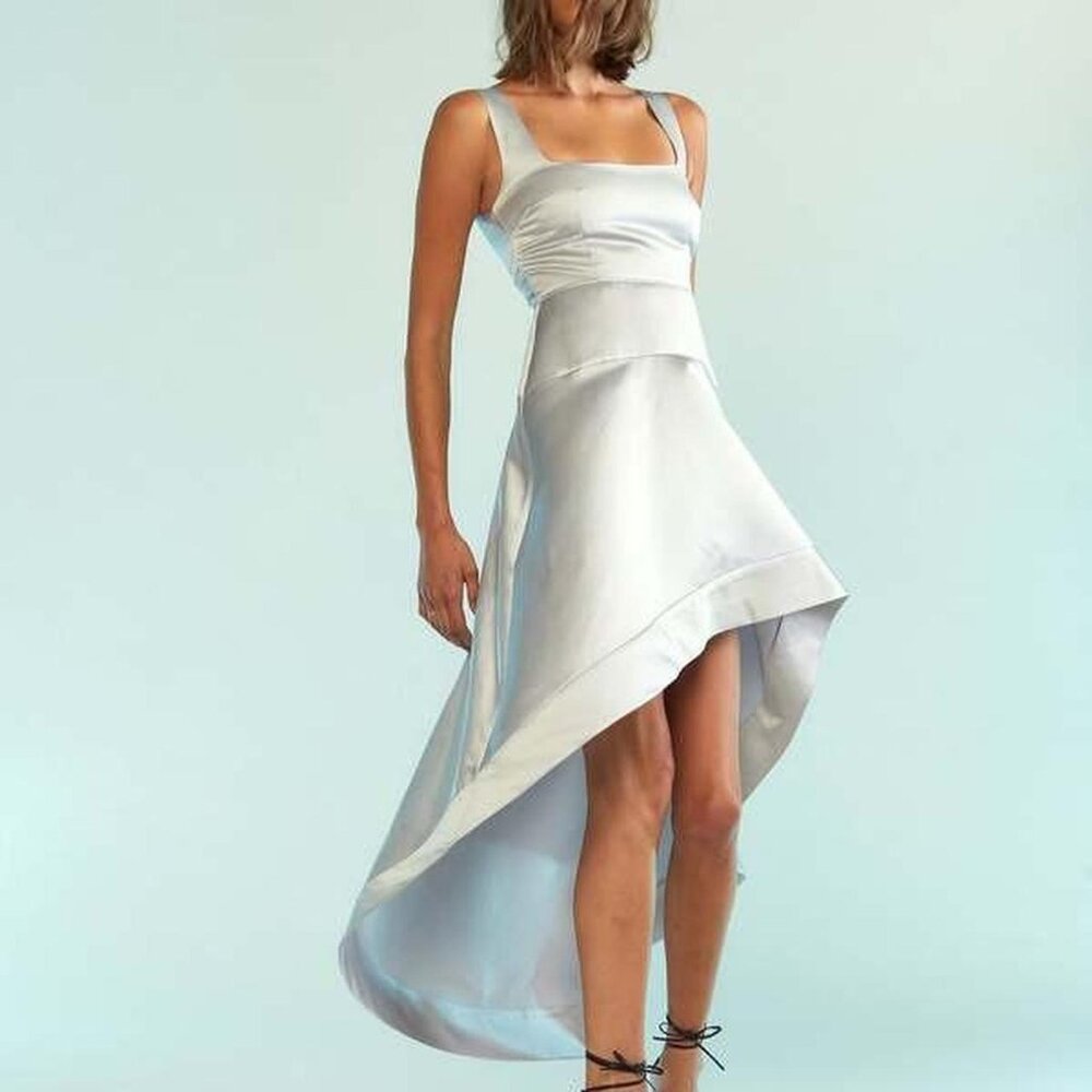 Cynthia Rowley High-Low Dress | Elegant Flowing Hem | Size 6